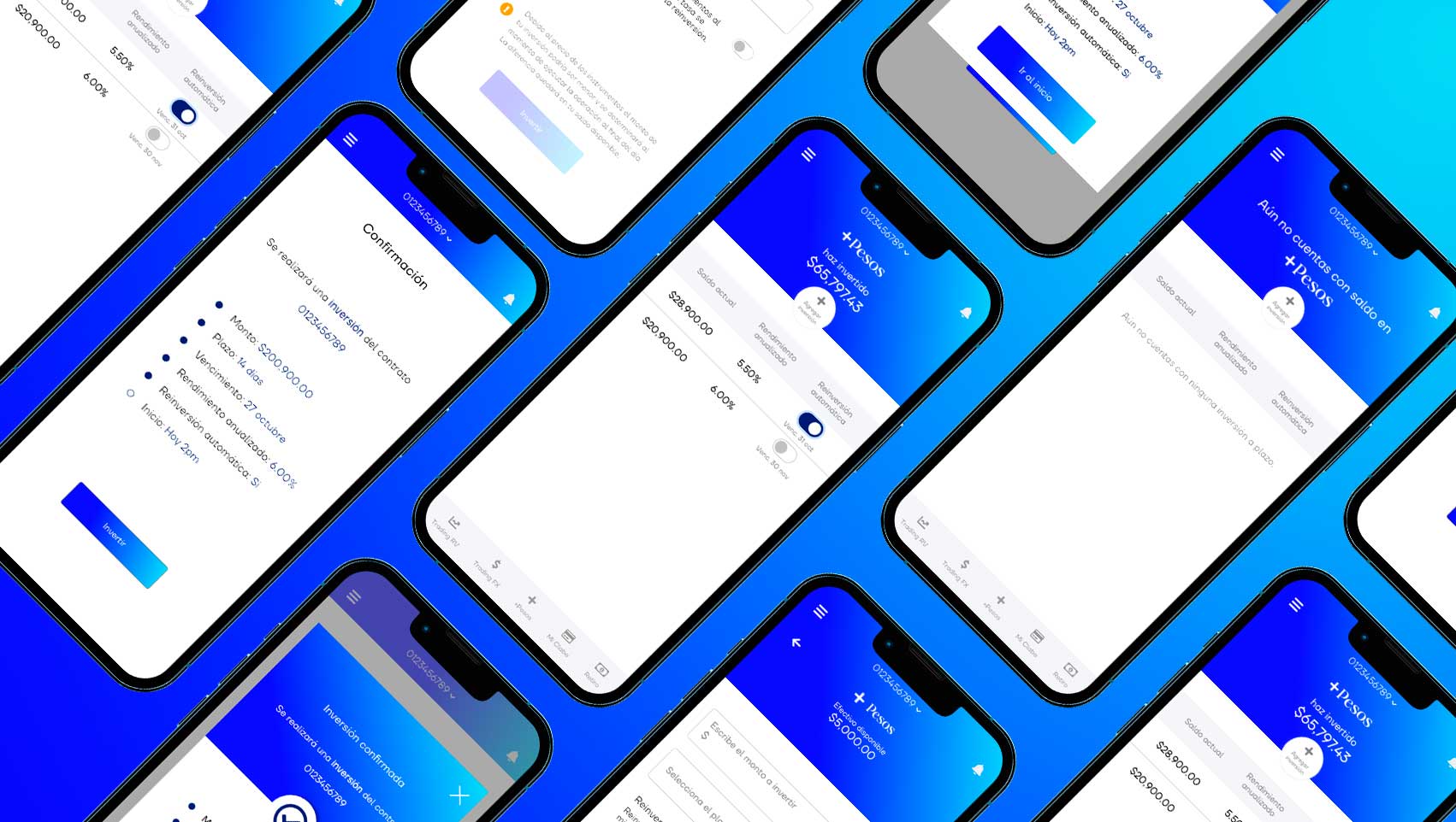 finamex trading screens