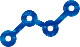 icono de gráfica lineal con textura de indicadores financieros